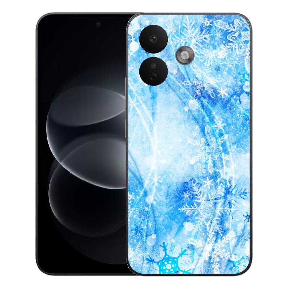 mmCase géltok a Xiaomi Redmi Note 17 Pro 5G-hez – hópelyhek