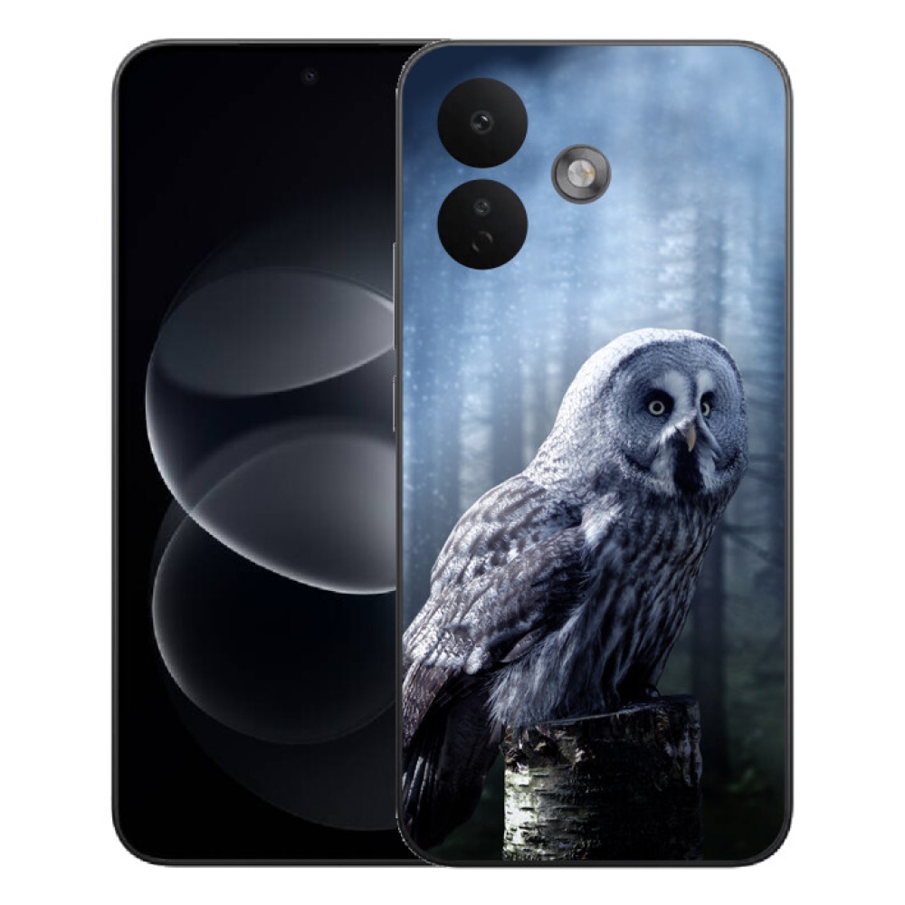 mmCase gél tok a Xiaomi Redmi Note 17 Pro 5G-hez – bagoly