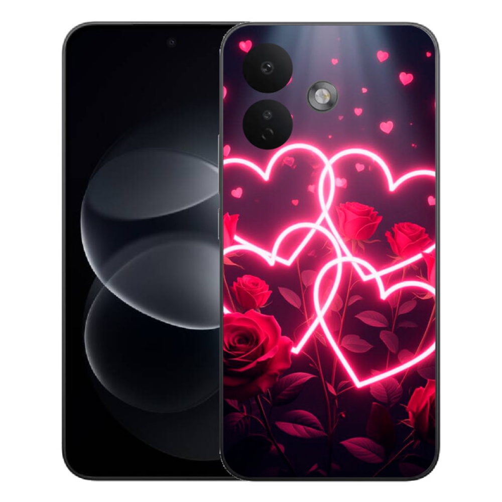 mmCase gél tok a Xiaomi Redmi Note 17 Pro 5G-hez – a szerelem szíve