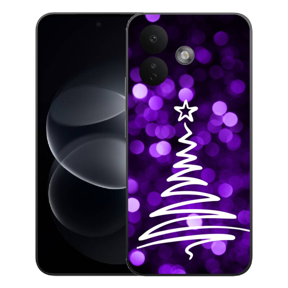 mmCase gél tok a Xiaomi Redmi Note 17 Pro 5G-hez – karácsonyfa