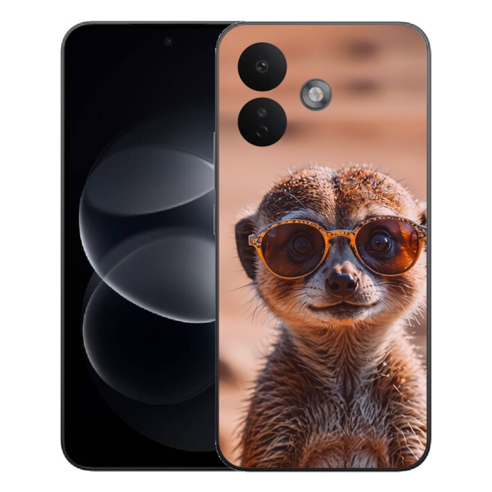mmCase géltok a Xiaomi Redmi Note 17 Pro 5G-hez – stílusos szurikáta