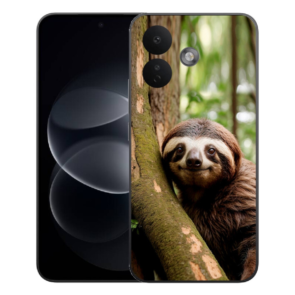 mmCase gél tok a Xiaomi Redmi Note 17 Pro 5G-hez – mosolygós lajhár