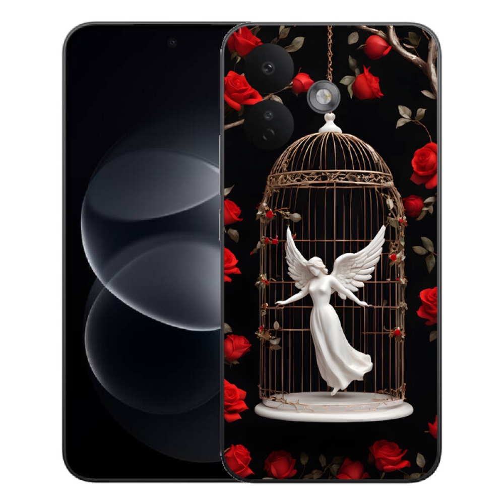 mmCase gél tok a Xiaomi Redmi Note 17 Pro 5G-hez – a fogságba ejtett angyal