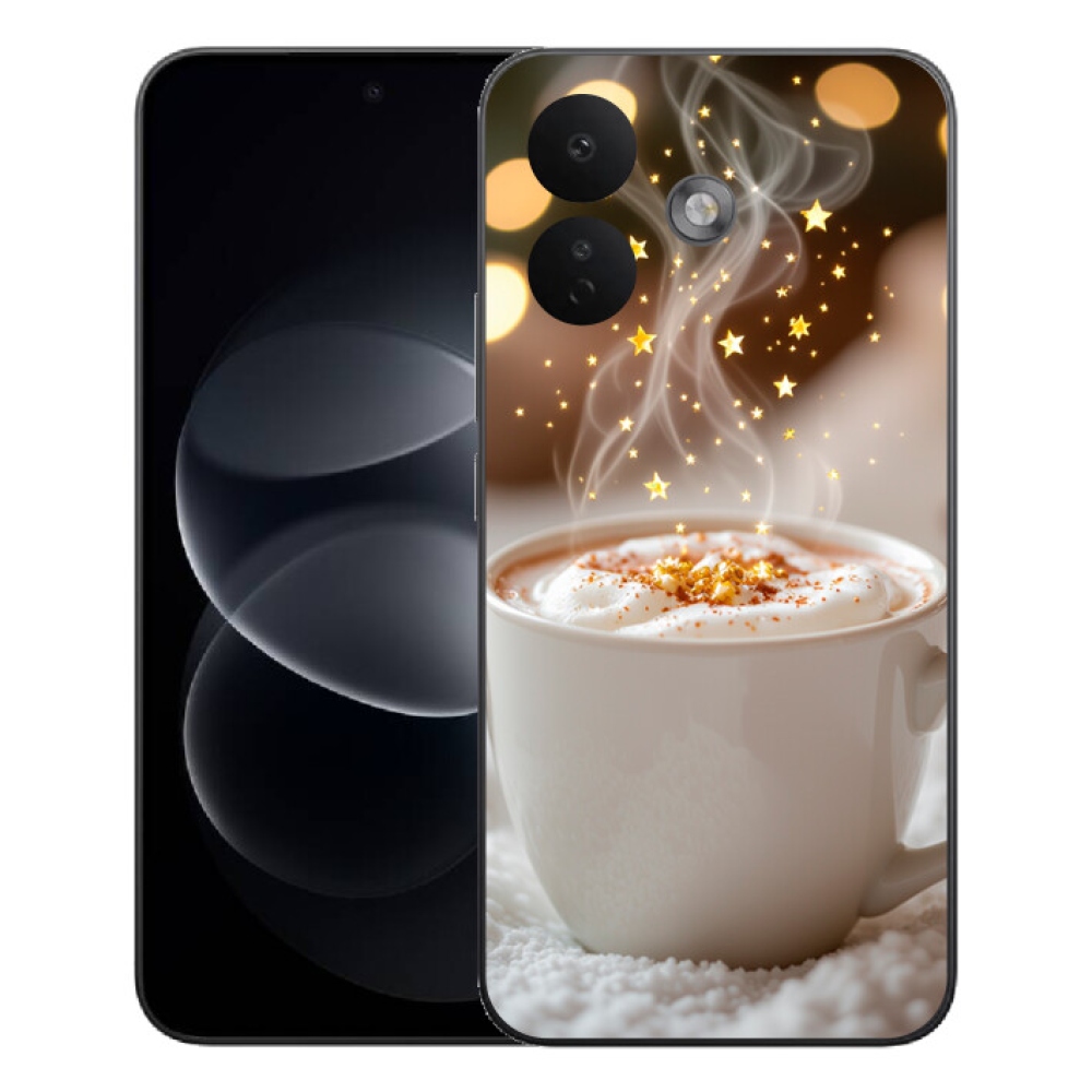 mmCase gél tok a Xiaomi Redmi Note 17 Pro 5G-hez – karácsonyi forró ital