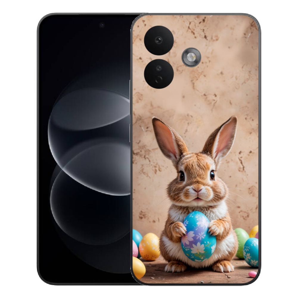 mmCase géltok a Xiaomi Redmi Note 17 Pro 5G-hez – húsvéti nyuszi