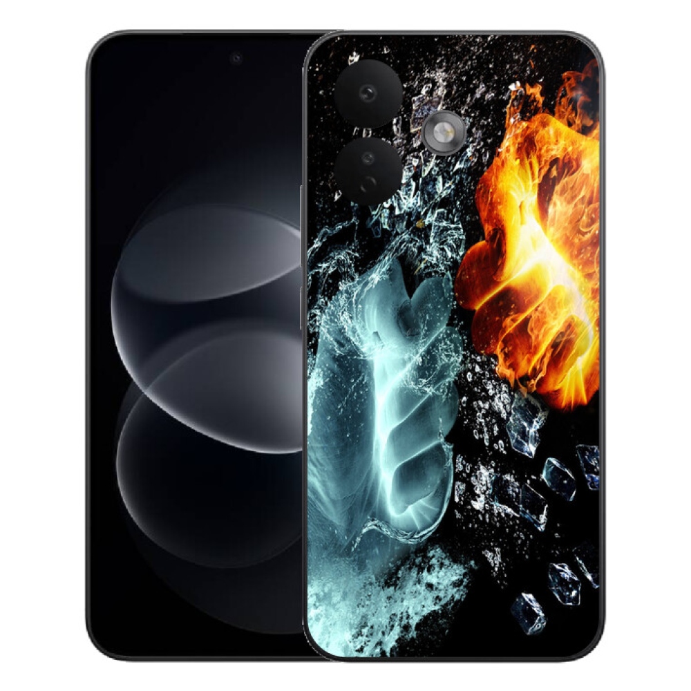 mmCase géltok a Xiaomi Redmi Note 17 Pro 5G-hez – víz és tűz