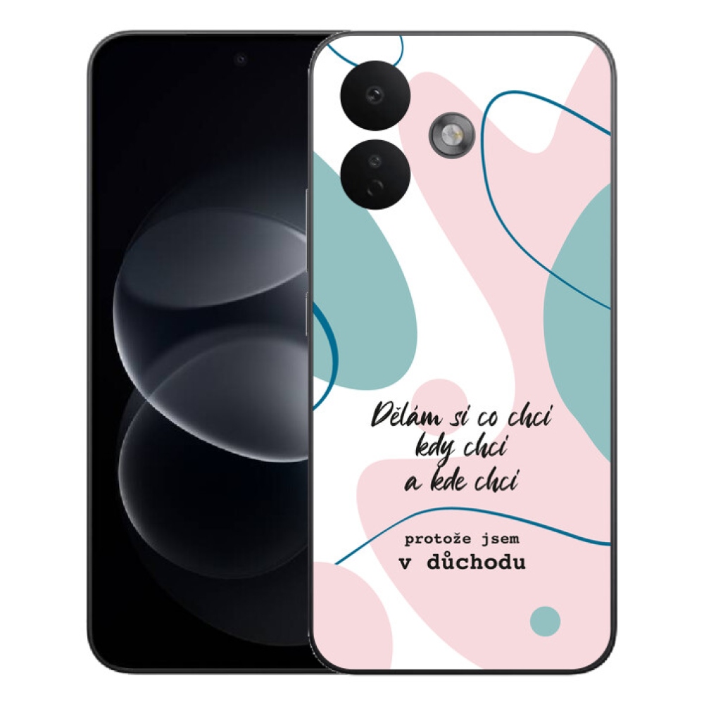 mmCase géltok a Xiaomi Redmi Note 17 Pro 5G-hez – vicces felirat, 10 fehér háttér
