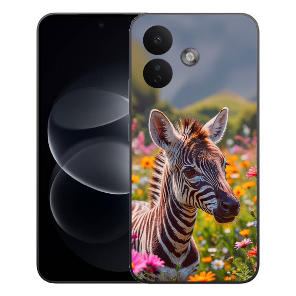 mmCase géltok a Xiaomi Redmi Note 17 Pro 5G-hez – zebra a réten