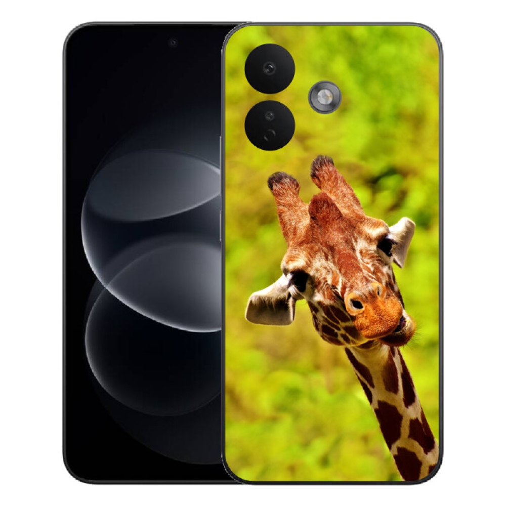 mmCase gél tok a Xiaomi Redmi Note 17 Pro 5G-hez – zsiráf