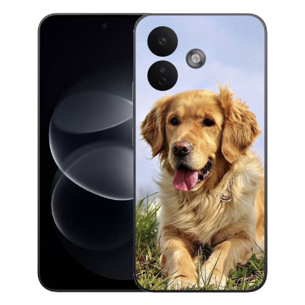 mmCase gél tok a Xiaomi Redmi Note 17 Pro 5G-hez – arany retriever