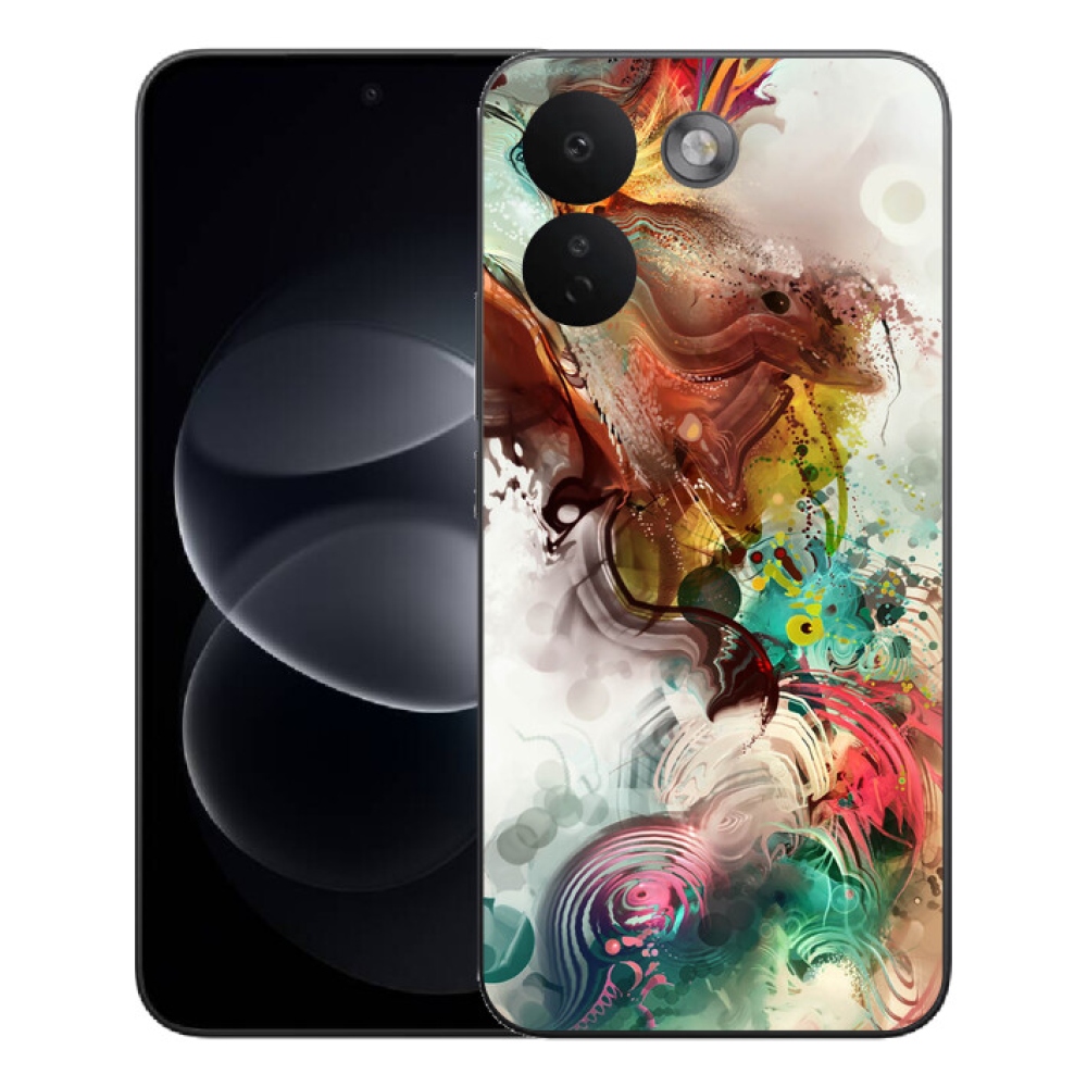 mmCase gél tok a Xiaomi Redmi Note 17 Pro Max 5G-hez – absztrakt 1
