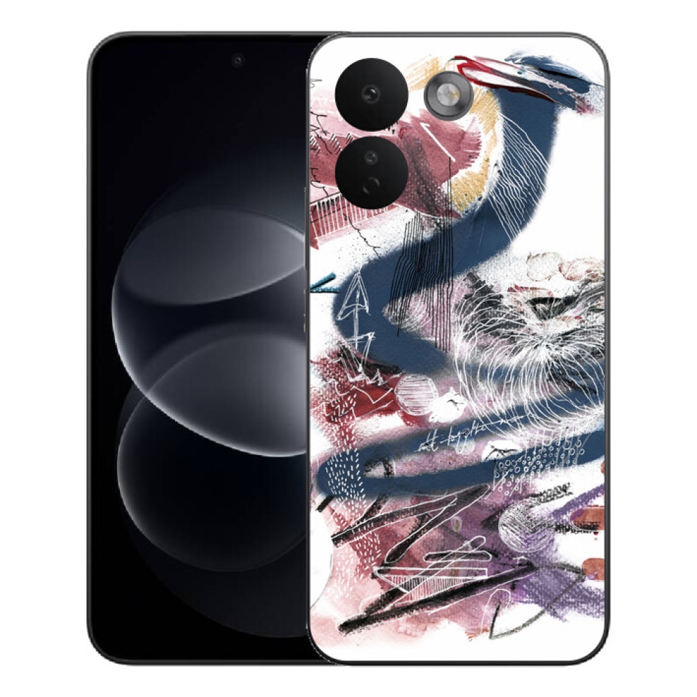 mmCase géltok a Xiaomi Redmi Note 17 Pro Max 5G-hez – absztrakt motívum 28