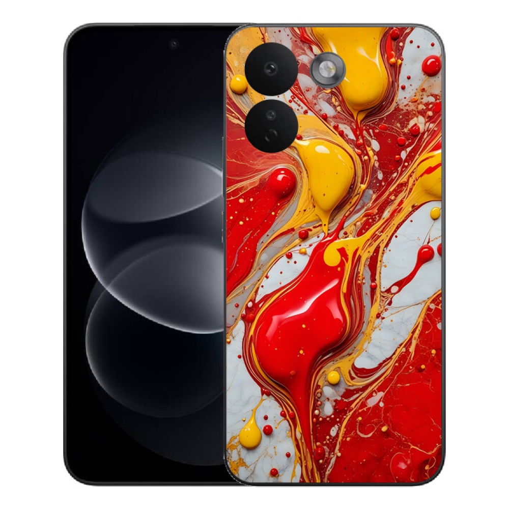 mmCase géltok a Xiaomi Redmi Note 17 Pro Max 5G-hez – absztrakt motívum 42