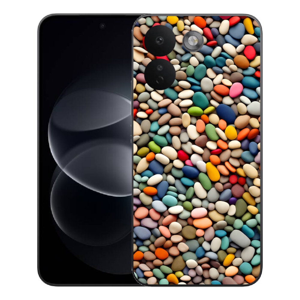 mmCase gél tok a Xiaomi Redmi Note 17 Pro Max 5G-hez – színes strasszok 2