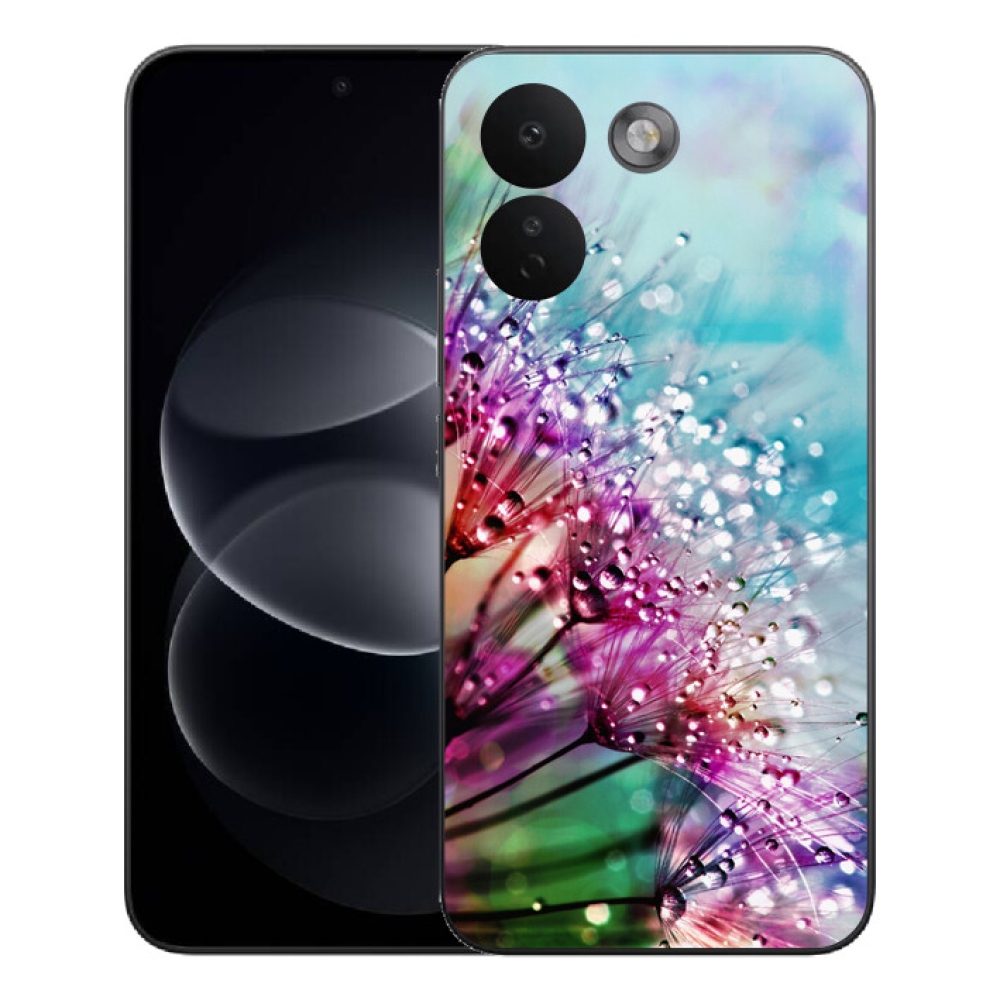 mmCase gél tok a Xiaomi Redmi Note 17 Pro Max 5G-hez – színes virágok