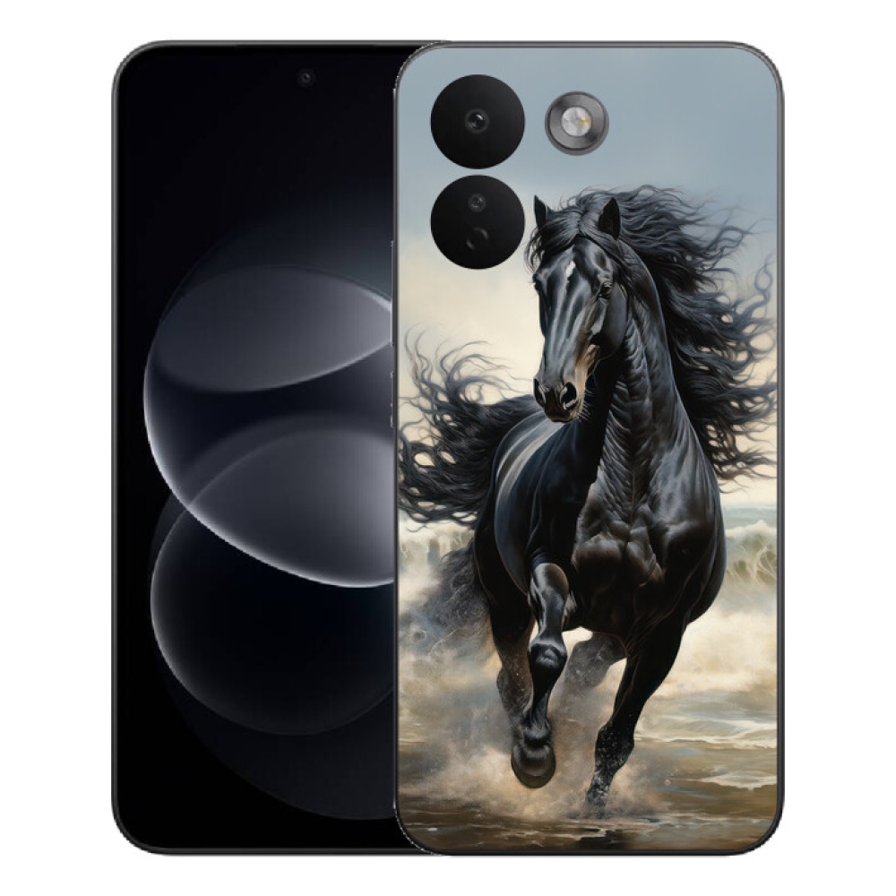 mmCase géltok a Xiaomi Redmi Note 17 Pro Max 5G-hez – futó fekete ló