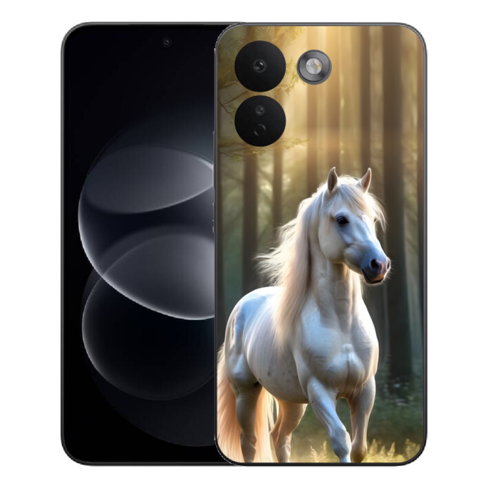 mmCase géltok a Xiaomi Redmi Note 17 Pro Max 5G-hez – fehér ló 3