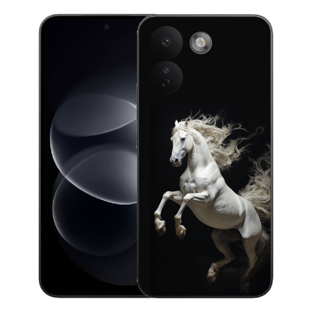 mmCase géltok a Xiaomi Redmi Note 17 Pro Max 5G-hez – fehér ló 4