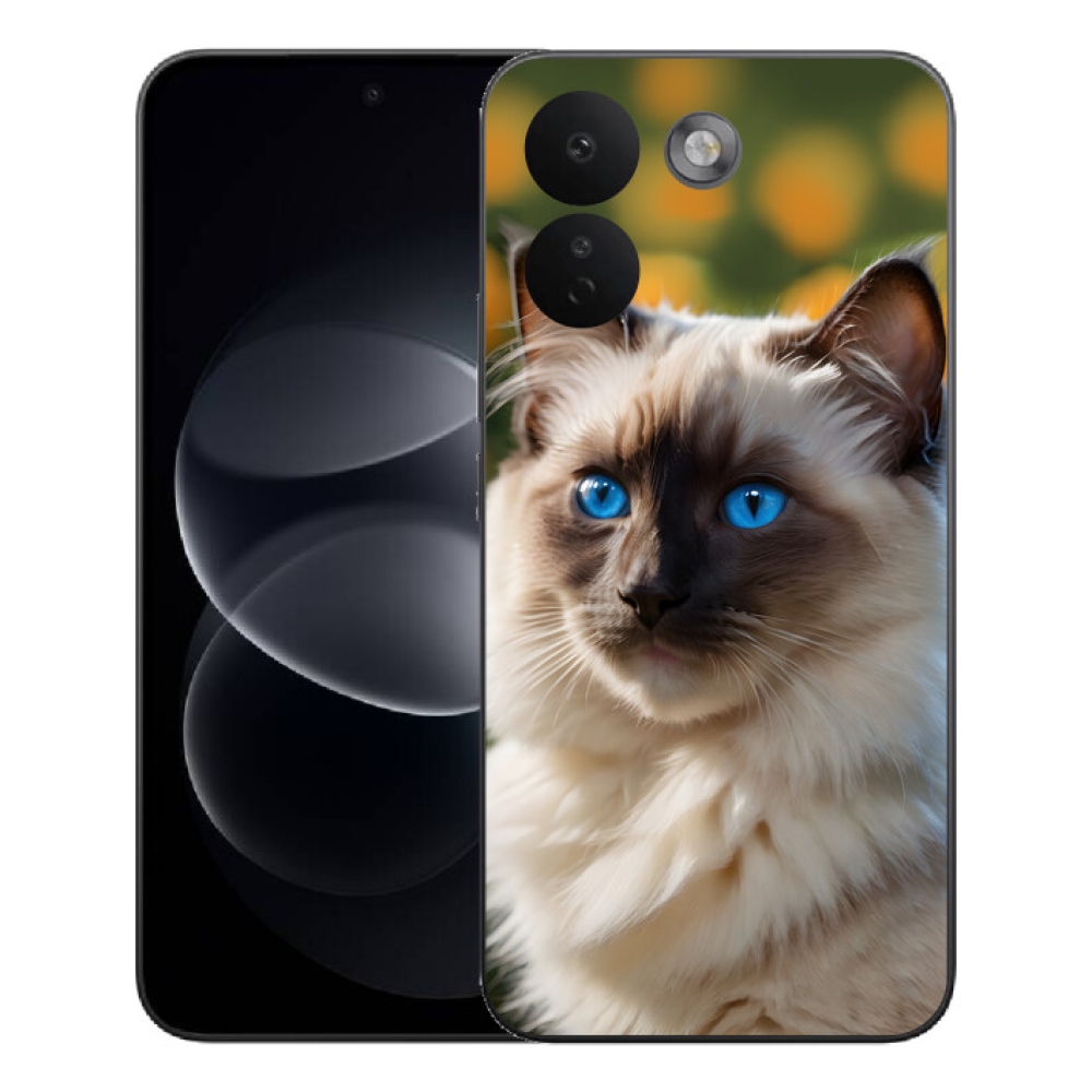 mmCase gél tok a Xiaomi Redmi Note 17 Pro Max 5G-hez – fehér ragdoll