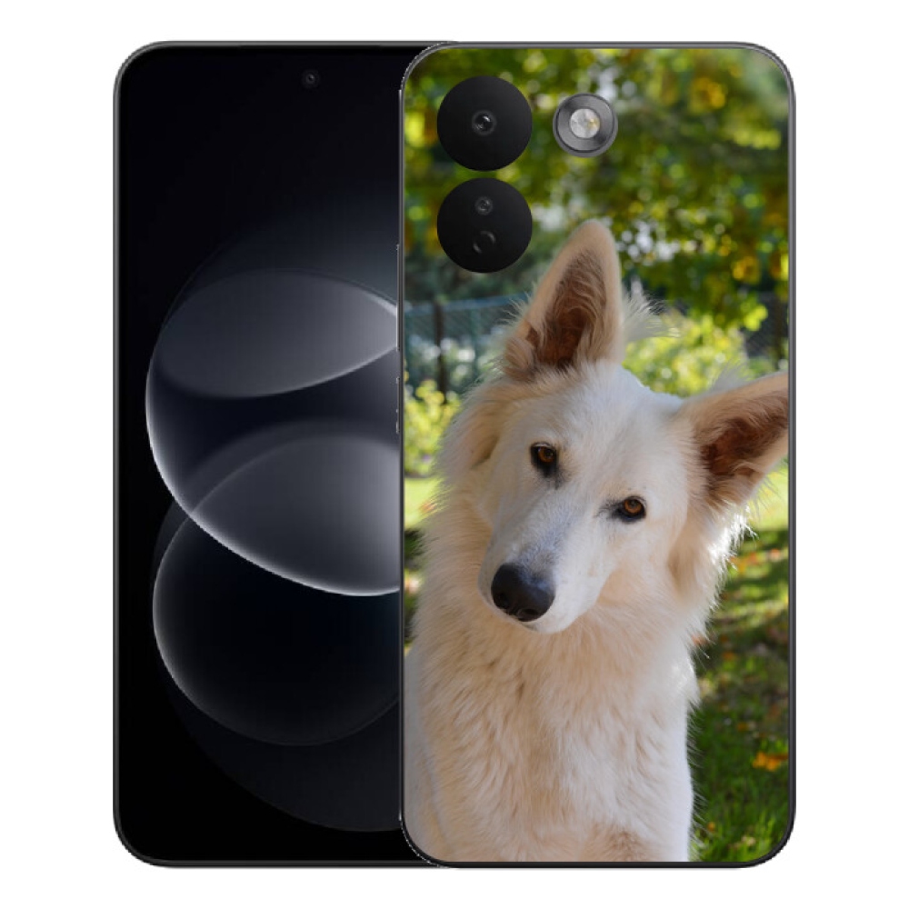 mmCase gél tok a Xiaomi Redmi Note 17 Pro Max 5G-hez – fehér svájci juhászkutya 1