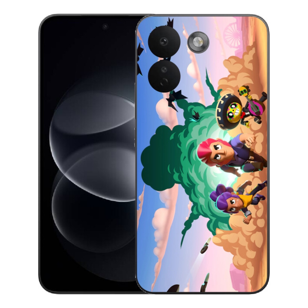 mmCase gélhuzat a Xiaomi Redmi Note 17 Pro Max 5G-hez – Brawl Stars