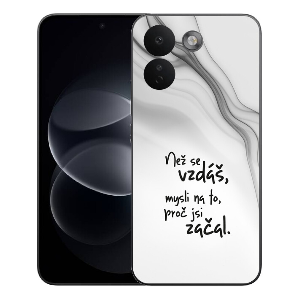 mmCase gél tok a Xiaomi Redmi Note 17 Pro Max 5G-hez – idézet 2, fehér háttérrel