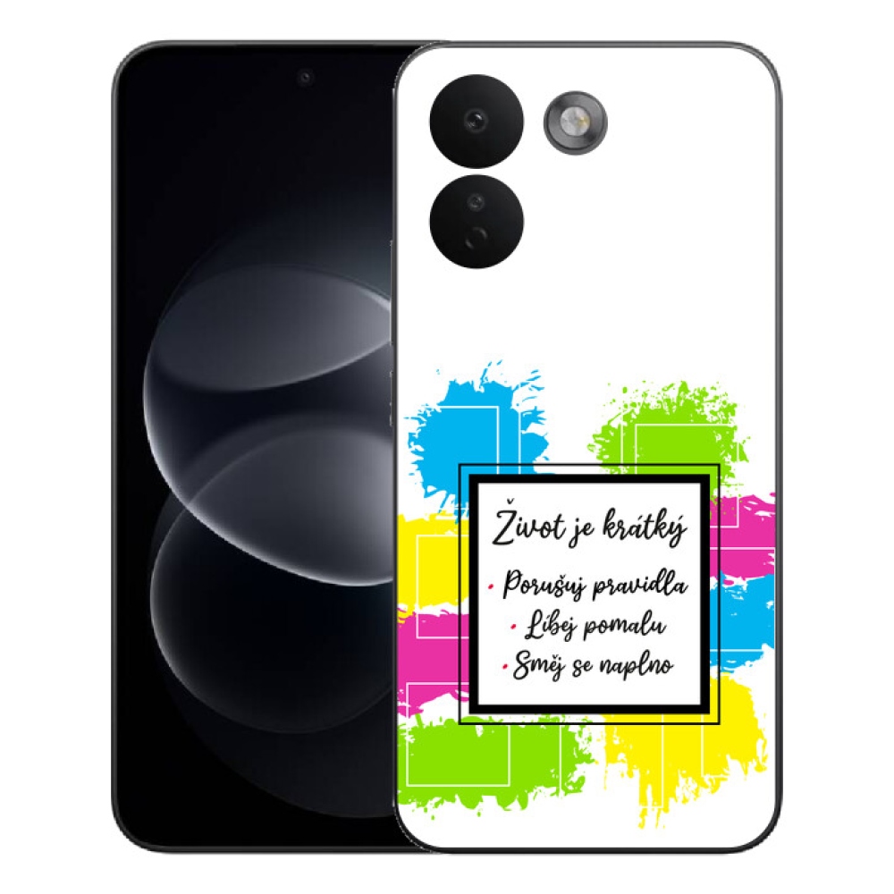 mmCase gél tok a Xiaomi Redmi Note 17 Pro Max 5G-hez – idézet 5, fehér háttérrel