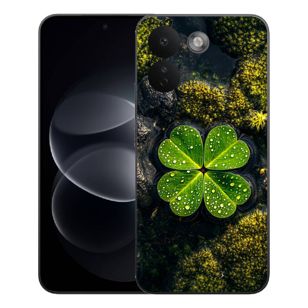 mmCase gél tok a Xiaomi Redmi Note 17 Pro Max 5G-hez – négylevelű lóhere