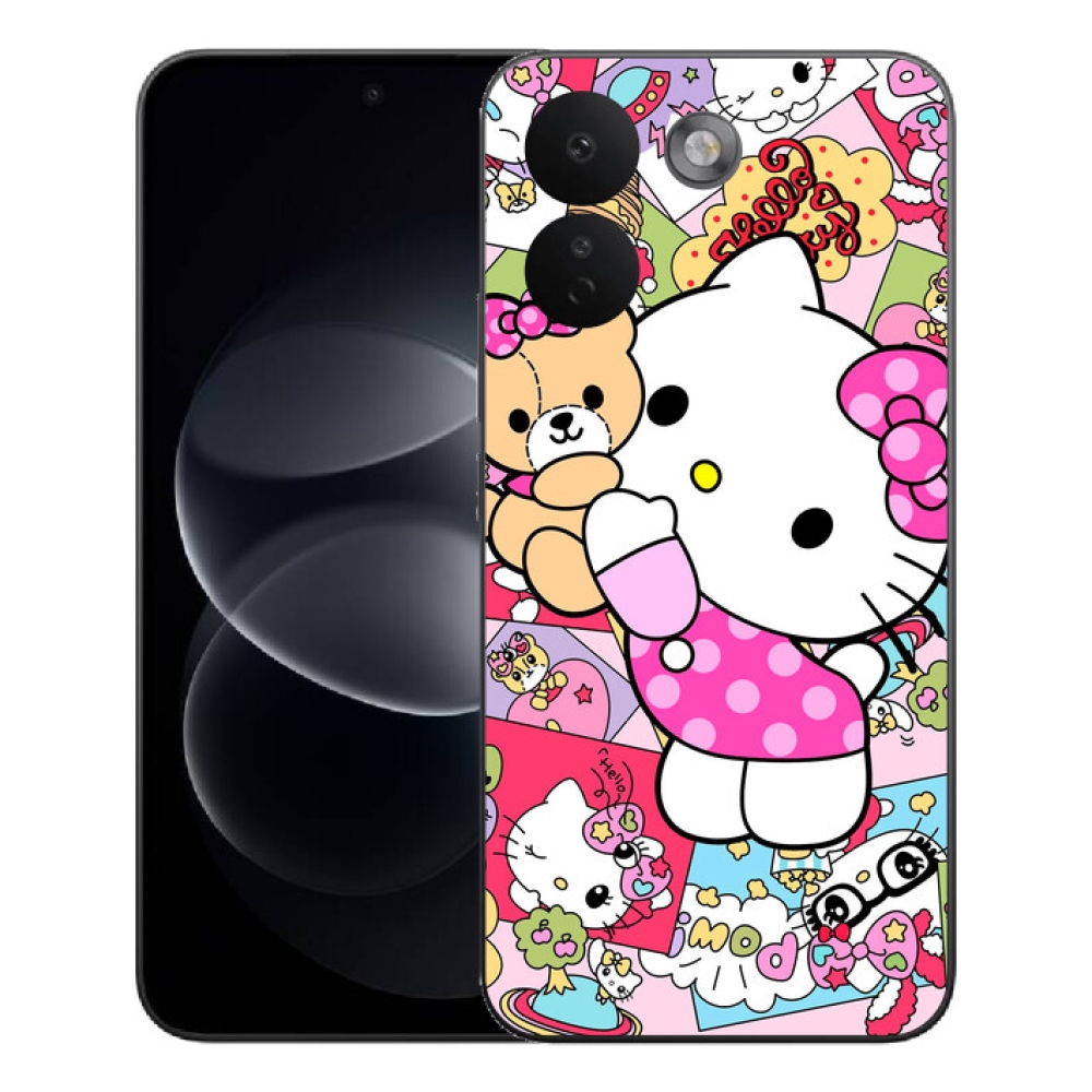 mmCase gél tok a Xiaomi Redmi Note 17 Pro Max 5G-hez – aranyos cica