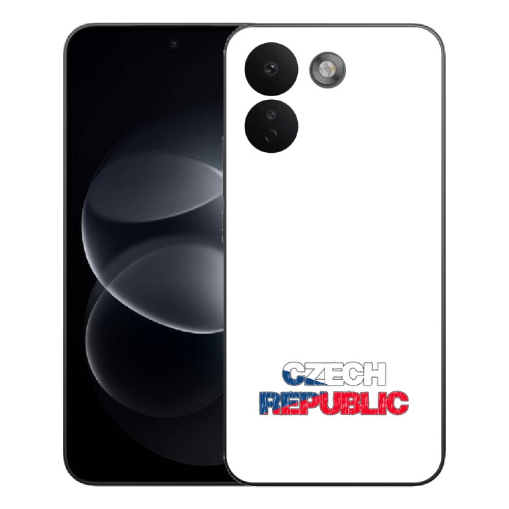 mmCase gél tok a Xiaomi Redmi Note 17 Pro Max 5G-hez – Csehország, fehér háttér