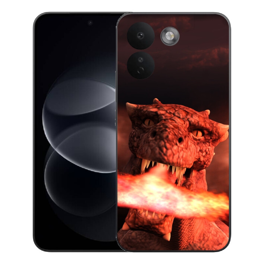 mmCase gél tok a Xiaomi Redmi Note 17 Pro Max 5G-hez – sárkány