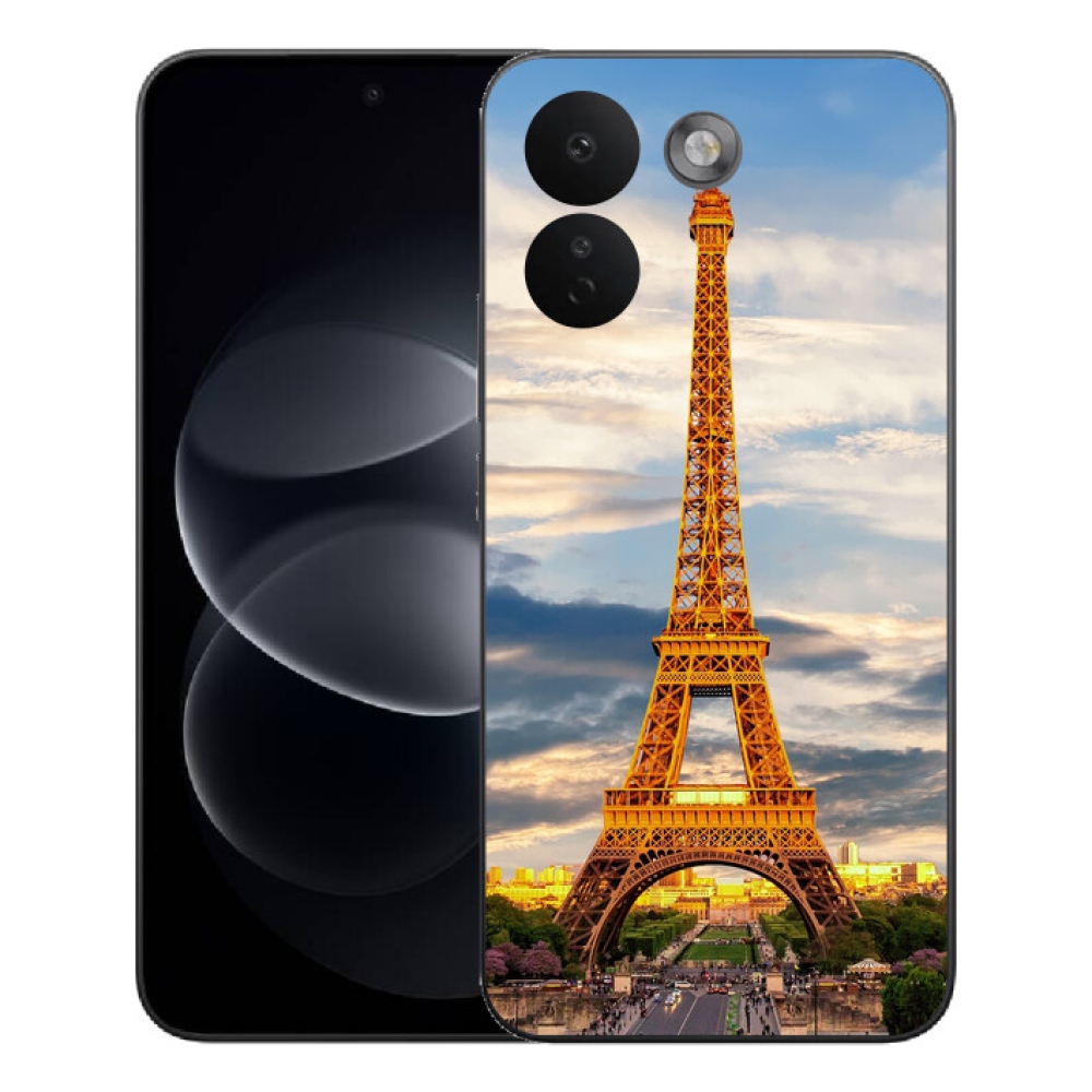 mmCase gél tok a Xiaomi Redmi Note 17 Pro Max 5G-hez – Eiffel-torony 3