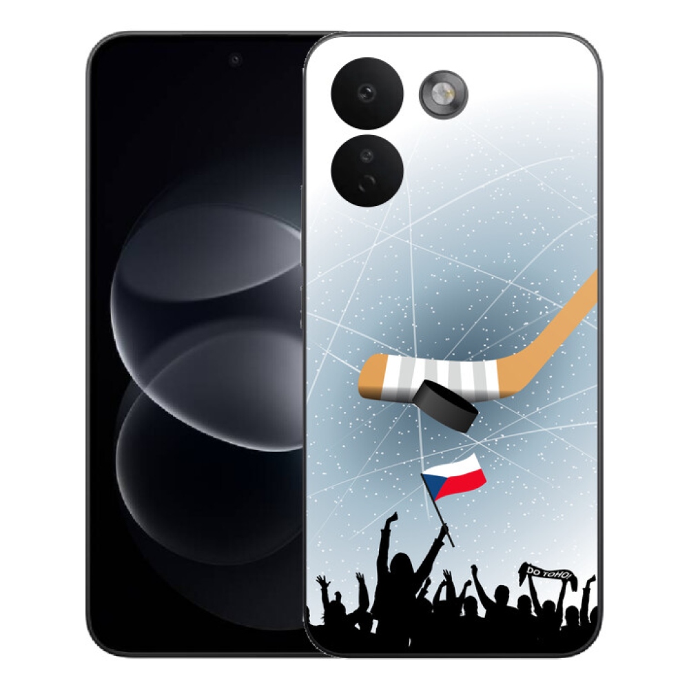 mmCase gél tok a Xiaomi Redmi Note 17 Pro Max 5G-hez – jégkorongrajongóknak