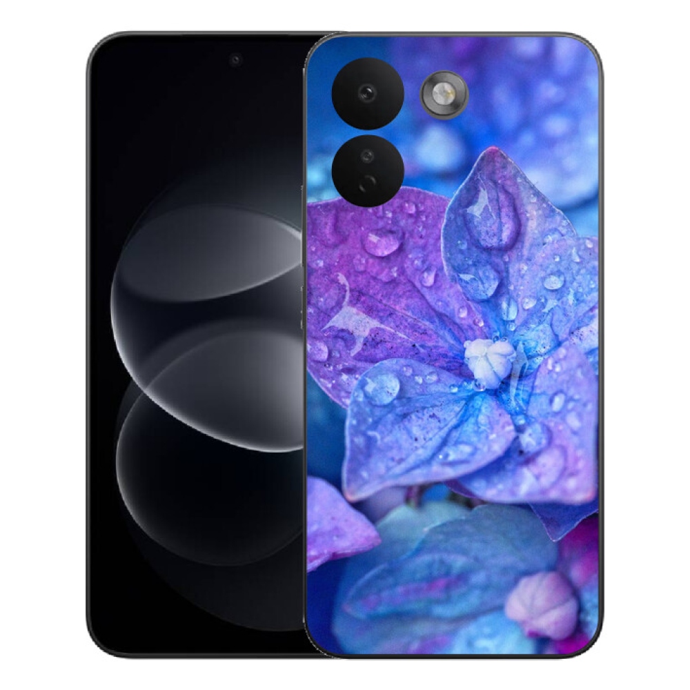 mmCase géltok a Xiaomi Redmi Note 17 Pro Max 5G-hez – lila virág