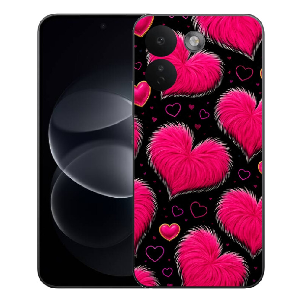 mmCase gél tok a Xiaomi Redmi Note 17 Pro Max 5G-hez – puha szívek