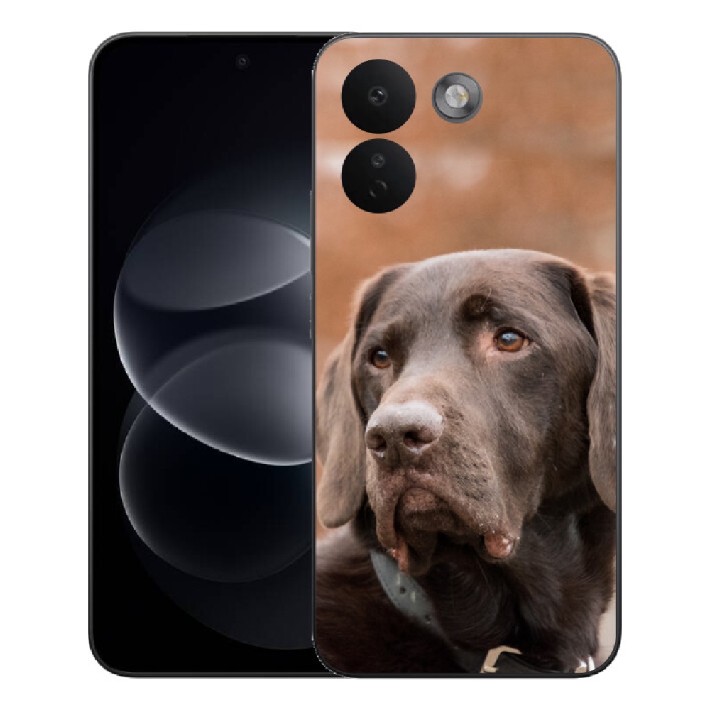 mmCase gél tok a Xiaomi Redmi Note 17 Pro Max 5G-hez – barna labrador