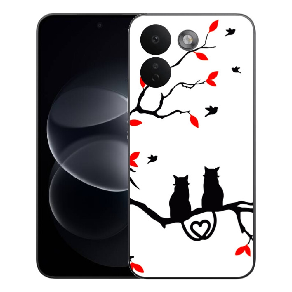 mmCase gél tok a Xiaomi Redmi Note 17 Pro Max 5G-hez – macskás szerelem