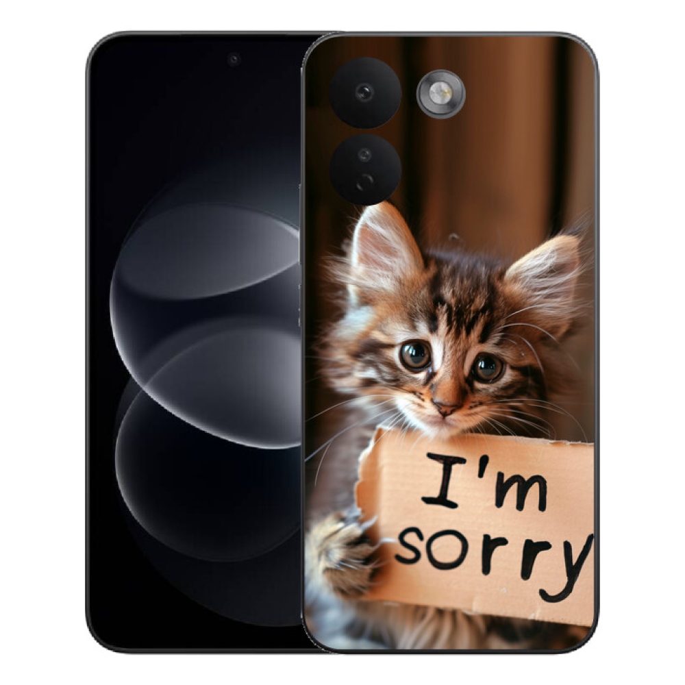 mmCase gél tok a Xiaomi Redmi Note 17 Pro Max 5G-hez – macskás mintával