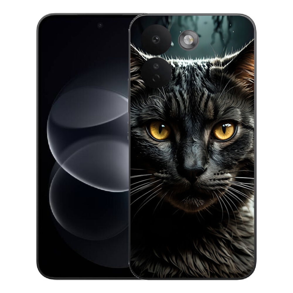 mmCase géltok a Xiaomi Redmi Note 17 Pro Max 5G-hez – macskás mintázat 3
