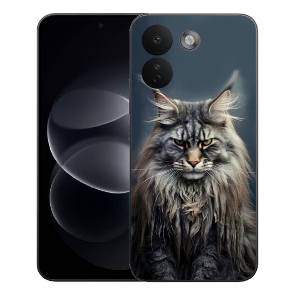 mmCase gél tok a Xiaomi Redmi Note 17 Pro Max 5G-hez – macskás mintázat 4