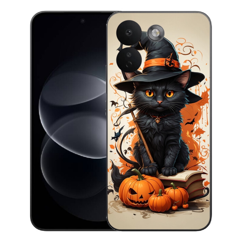 mmCase géltok a Xiaomi Redmi Note 17 Pro Max 5G-hez – varázsló macska