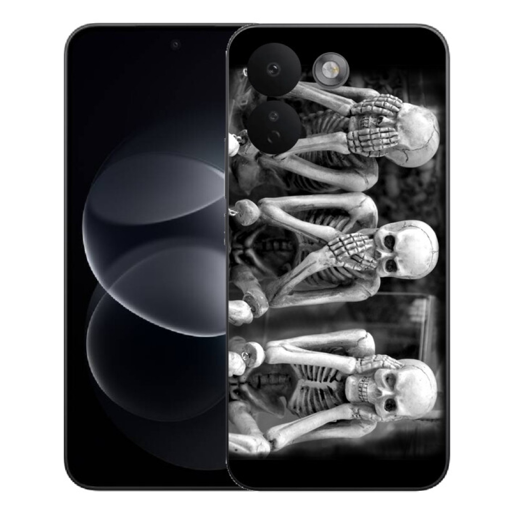 mmCase gél tok a Xiaomi Redmi Note 17 Pro Max 5G-hez – csontvázak