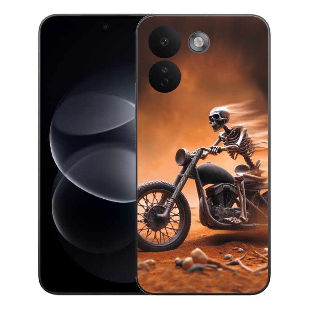 mmCase gél tok a Xiaomi Redmi Note 17 Pro Max 5G-hez – motoros motívummal