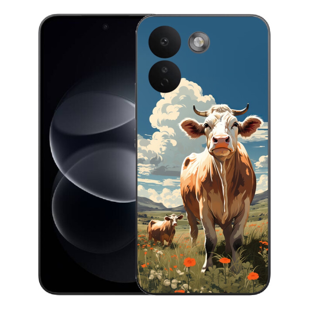 mmCase géltok a Xiaomi Redmi Note 17 Pro Max 5G-hez – tehenek a réten