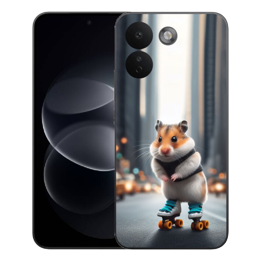 mmCase géltok a Xiaomi Redmi Note 17 Pro Max 5G-hez – görkorcsolyás hörcsög