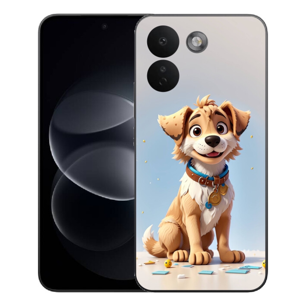 mmCase gél tok a Xiaomi Redmi Note 17 Pro Max 5G-hez – rajzolt kiskutya