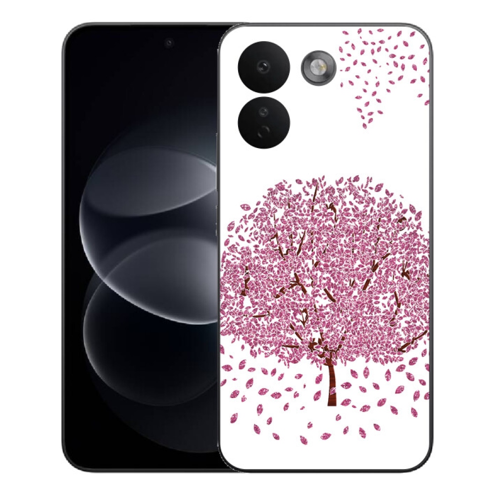 mmCase géltok a Xiaomi Redmi Note 17 Pro Max 5G-hez – rajzolt fa levelekkel