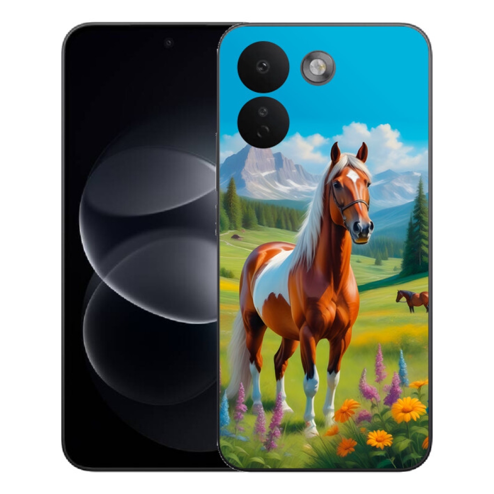 mmCase gél tok a Xiaomi Redmi Note 17 Pro Max 5G-hez – ló a réten