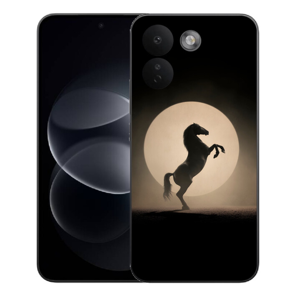mmCase gél tok a Xiaomi Redmi Note 17 Pro Max 5G-hez – ló sziluettje