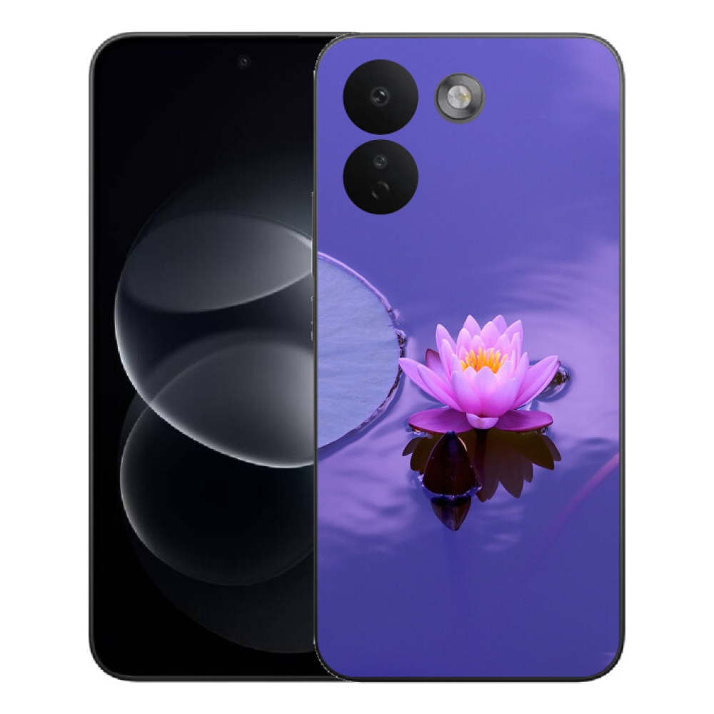 mmCase géltok a Xiaomi Redmi Note 17 Pro Max 5G-hez – virág a víz felszínén